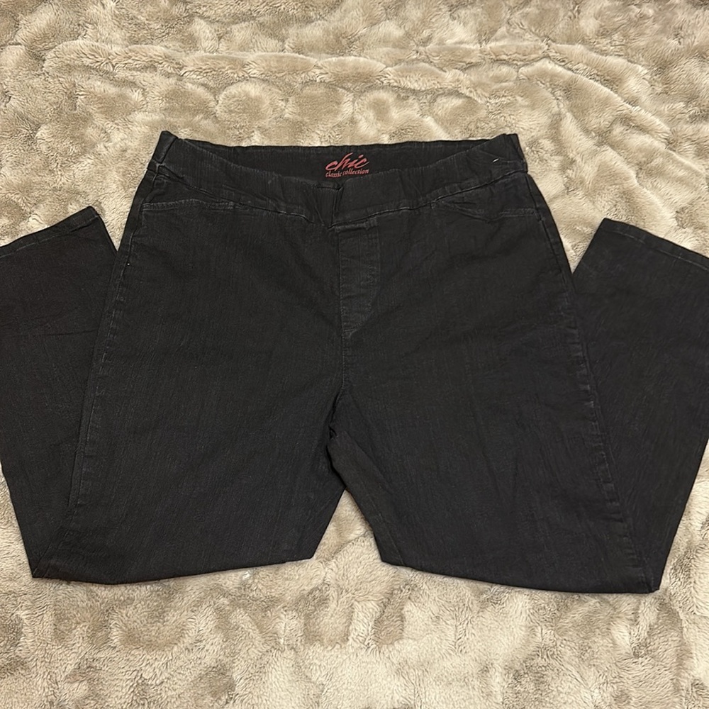 Chic Classic Collection Black Pants